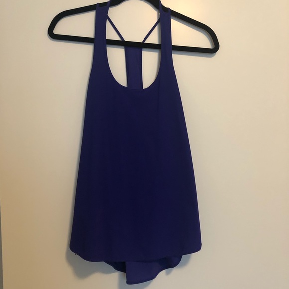 Lululemon Coastal Tank Pigment Blue Size 2 - Picture 2 of 3